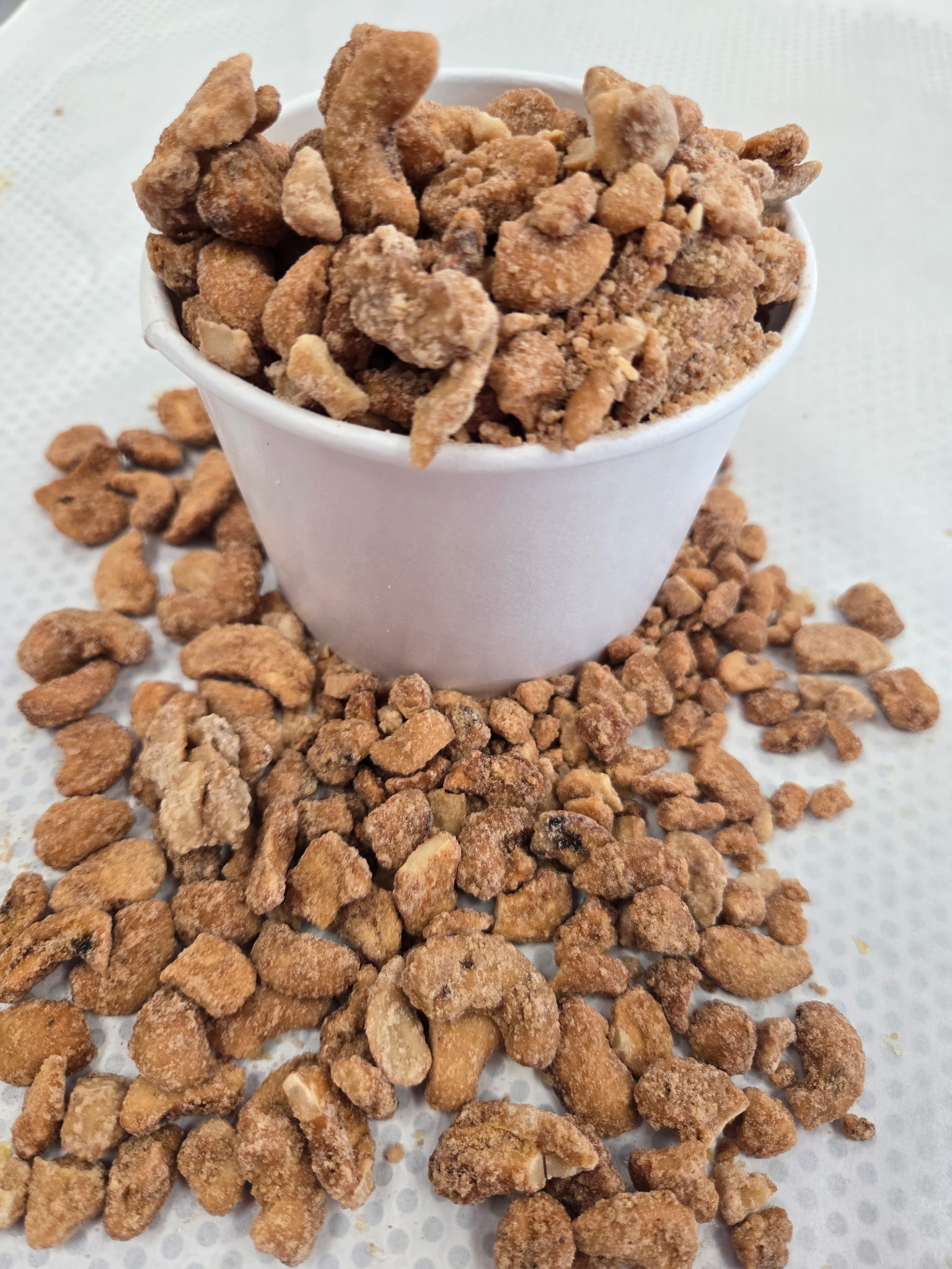 Roasted Candied Cashews